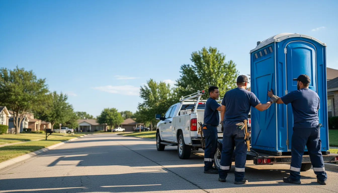 Portable Toilet Rental in Fargo, OK near me